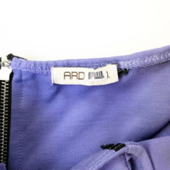 Arden B Lavender Strapless Peplum Dress size S - Picture 5 of 5